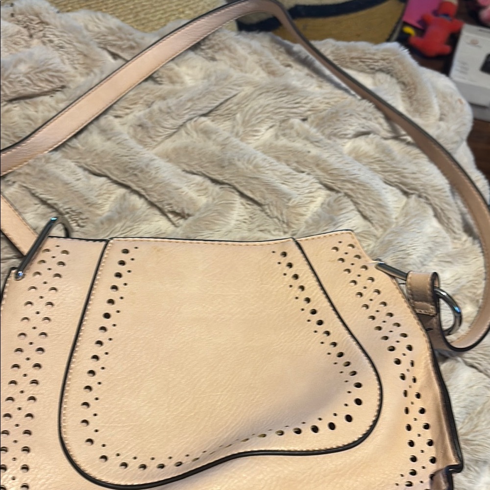 Franco Sarto light pink crossbody